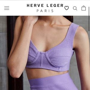 Herve Leger Bra Top